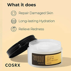 Cosrx - Advanced Snail 92 All In One Cream - 100gm