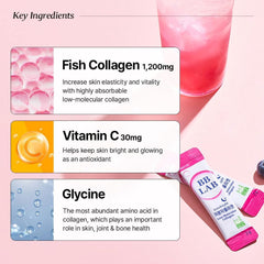 Nutrione BB LAB Goodnight Low Molecular Collagen - 2g x 30 Sticks