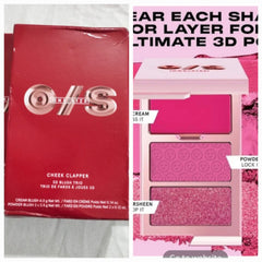 ONE/SIZE - Cheek Clapper 3D Blush Trio Palette - Gworly Pop