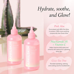 APRILSKIN Pink Aloe Vitamin C Brightening Toner